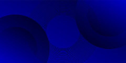 Abstract blue modern background with. Dynamic geometric shapes. Vector illustration.