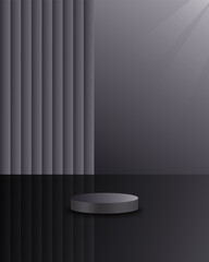 a fascinating futuristic background for product catalog photos of clothing, jewelry, and simple accessories eps 10