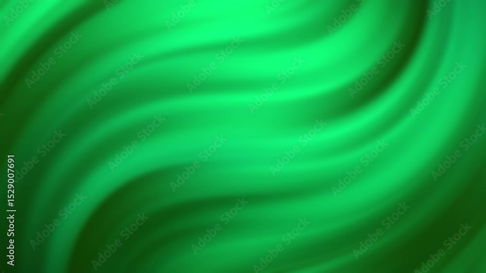 Poster soft green abstract waves blend smoothly creating a calming and modern visual background, abstract t