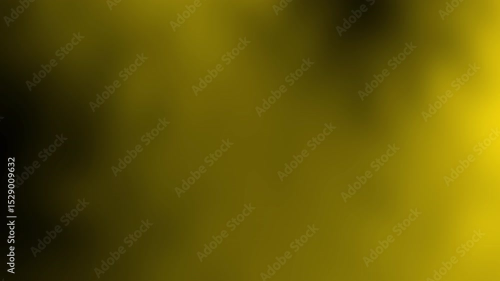Poster a golden yellow and black abstract blurred gradient background with smooth transitions and soft edge