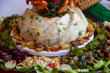 food north africa morocco egypt couscous tajine with chicken and vegetables