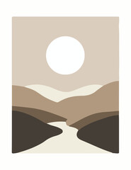 Printable wall art vector design