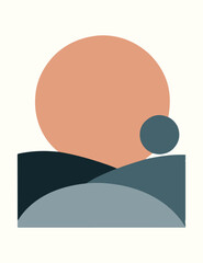 Printable wall art vector design