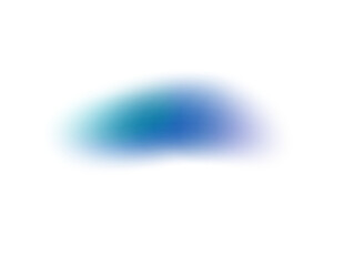 Teal green yellow gradient shape isolated PNG. Transparent trendy overlay on soft blurry background with smooth glowing flow for modern poster, header or design element.