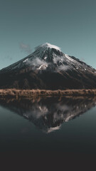 Mount Taranaki in New Zealand