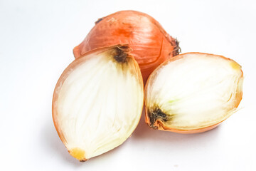 onion isolated on white background