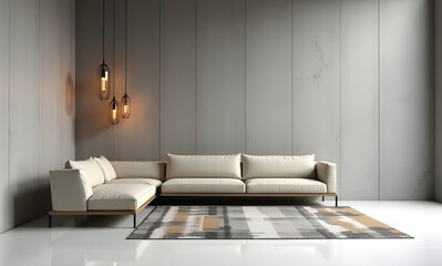 Bright and Cozy Modern Living Space
