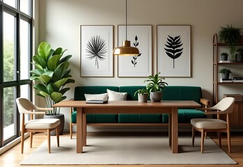 Sleek Minimal Living Room Design with Modern Touch