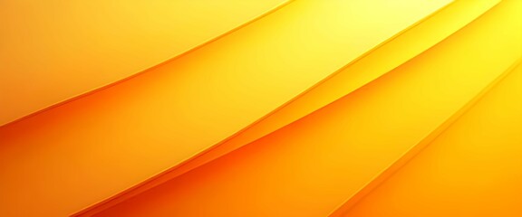 Vibrant Orange Abstract Background: Diagonal Lines and Gradient Shades