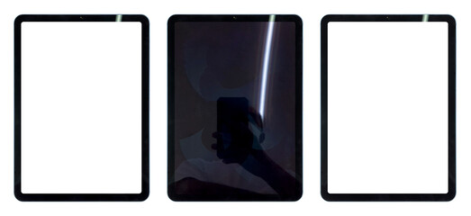 iPadタブレット3種セット　PNG透過素材