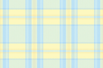 Choice seamless background plaid, give fabric pattern vector. Creativity texture textile check tartan in light and cyan colors.