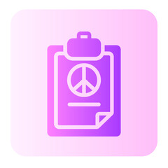 petition gradient icon