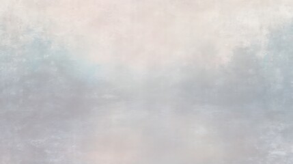 Soft ethereal abstract watercolor painting