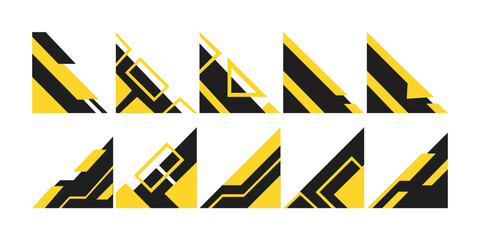 Geometric Modern Corner