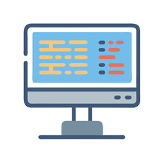 Design & Drawing Tools icon set  computer programs, process production, perception, explore ideas and designers.