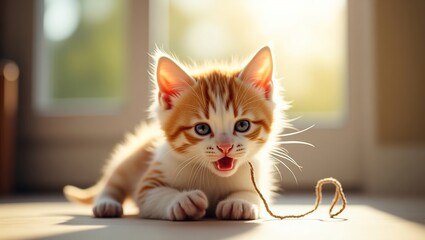 cat on the couch