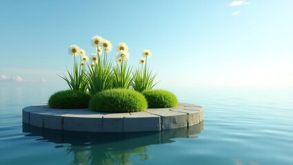 lotus flower in water