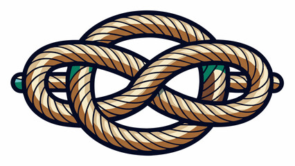 Vector Illustration of Decorative Knots and Rope Designs