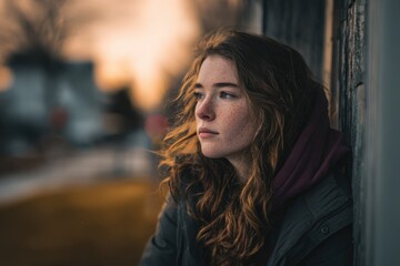 Fototapeta premium portrait of a young woman