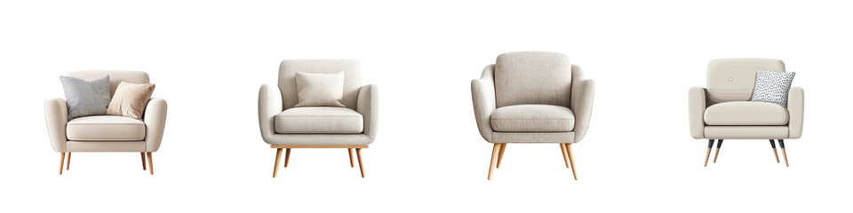Modern Armchairs for Comfortable Living Room Furniture