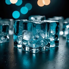 glass with ice