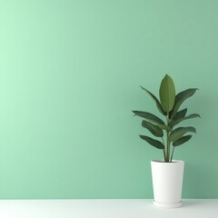 plant in a flowerpot