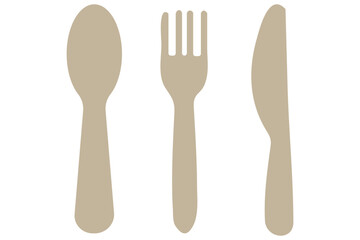 spoon and fork icon vector for web and mobile app. spoon, fork and knife icon vector. restaurant sign and symbol