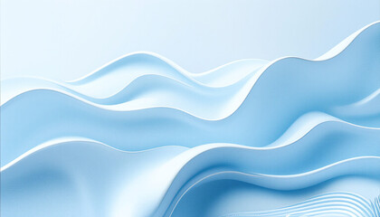 Obraz premium abstract blue wave background