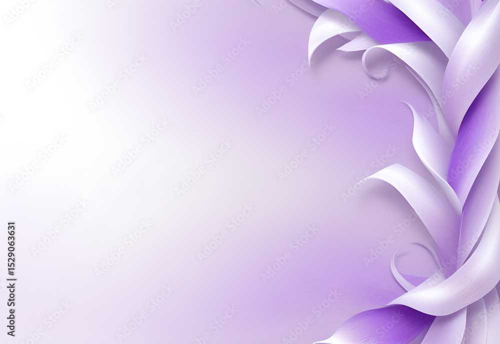 Poster purple light and simple background with color transition texturing and gradient designs and artistic