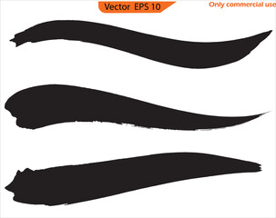 Hand-Drawn Pencil Strokes – Black Sketch Lines Isolated on Transparent Background for Design and Illustration