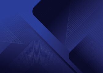 Abstract blue background banner modern abstract background with geometric shapes and gradient shades of blue, creating sleek and professional look