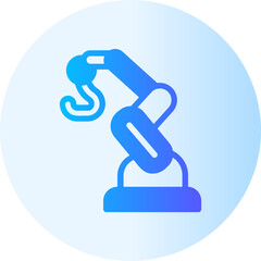 Industrial Robot gradient icon