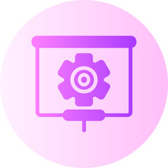 planing gradient icon