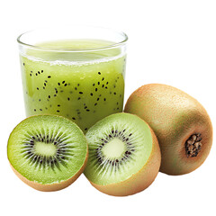 kiwi with kiwi juice
