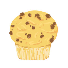 chocolate chip muffin