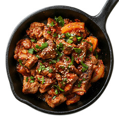 Korean spicy stir-fried