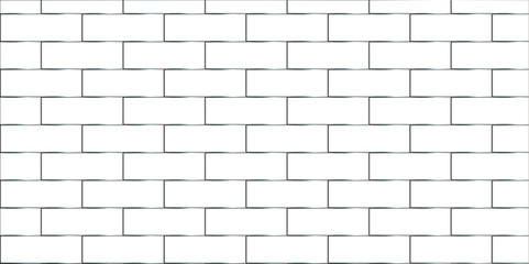 White brick wall background. pavement tiles architecture construction stone block brick wallpaper. seamless building cement concrete wall grunge background.	
