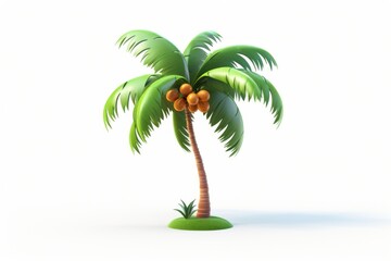 Obraz premium Tree tropics coconut plant.