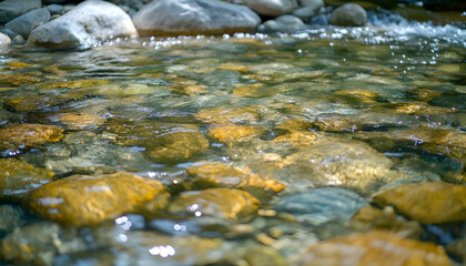 Gulf of Finland, coastal view. Beach landscape photo featuring green sedge