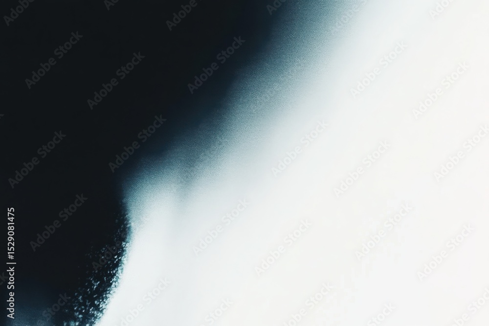 Poster abstract black and white gradient with textured shadows and light transitions