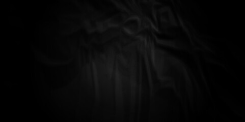 Dark black crumpled paper background. old paper wrinkle texture pattern. cardboard wrinkled arts craft and Seamless black crumpled paper.	