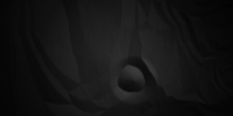 Dark black crumpled paper background. old paper wrinkle texture pattern. cardboard wrinkled arts craft and Seamless black crumpled paper.	