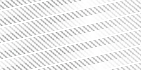 White and gray stripe diagonal gradient fabric dynamic line textile abstract background. oblique stripe diagonal line wave parallel black chevron digital vector illustration art pattern.	
