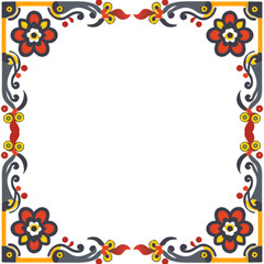 seamless vector pattern in geometric ornamental style