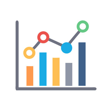 Data Analytics Vector Icon Set  Line , Chart, graph, analysis, report, growth, trend, statistics, pie chart, bar graph, line graph, scatter plot, dashboard, infographic icons, vector