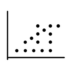 Data Analytics Vector Icon Set  Line , Chart, graph, analysis, report, growth, trend, statistics, pie chart, bar graph, line graph, scatter plot, dashboard, infographic icons, vector