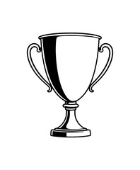 illustration of a classic trophy