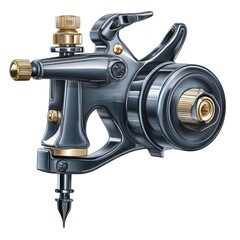 Professional Tattoo Machine Gun - Detailed 3D