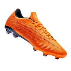 Orange soccer shoe © Sabbir