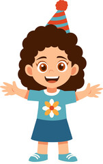 Birthday Cartoon Character